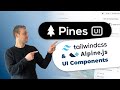 PinesUI - TailwindCSS & Alpine.js UI components