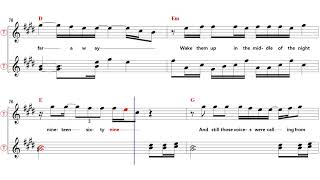 Hotel California unpluged ver  호텔켈리포니아 - Bb Tenor/Soprano Sax Sheet Music [ Eagles ]