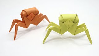 Cute Origami Crab - How to Make a Paper Crab