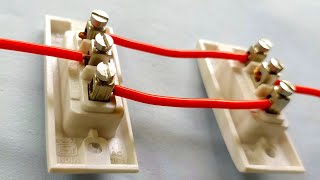 Staircase wiring by @BEEEWorks  | Two way switch Connection | 1bulb and 2switches connections