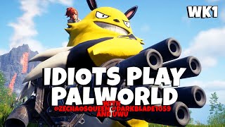 [EP1] 4 Idiots Play PALWORLD with @ZeChaosQueen, @Darkblade1059  and UwU