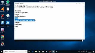 While Loop In PL/SQL l Chapter 12