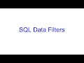 Filter Data in SQL | SQL Bits | Kovolff