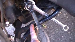 95 Civic inner tie rod with no special tools!