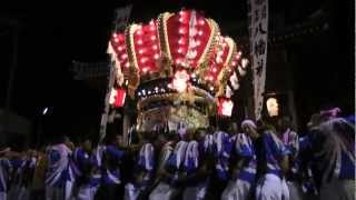 平成24年 淡路市　室津八幡神社秋祭り　練り　宮田 2