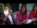 First Lady Michelle Obama and Ryan Seacrest read 