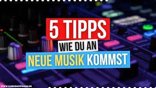 Wo bekomme ich als DJ Musik her? 🎧 5 gute DJ Tipps | Musik kostenlos herunterladen