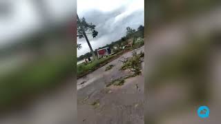 Downburst in Uruguay