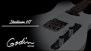 Godin Stadium HT Trans White (Studio Demo)