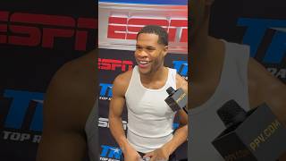 Devin Haney asked about ‘FEUD’ with Floyd Mayweather!