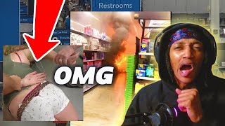 SHE LIT THE WALMART ON FIRE! 7 Wildest Walmart Arrests Caught on Camera and Bodycam