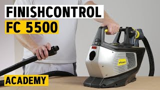 WAGNER FinishControl 5500  - nustatymas ir valymas