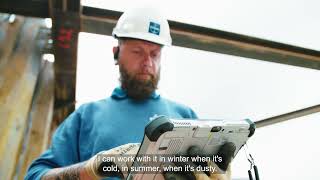 The digital construction site office for paperless construction site with Panasonic TOUGHBOOK