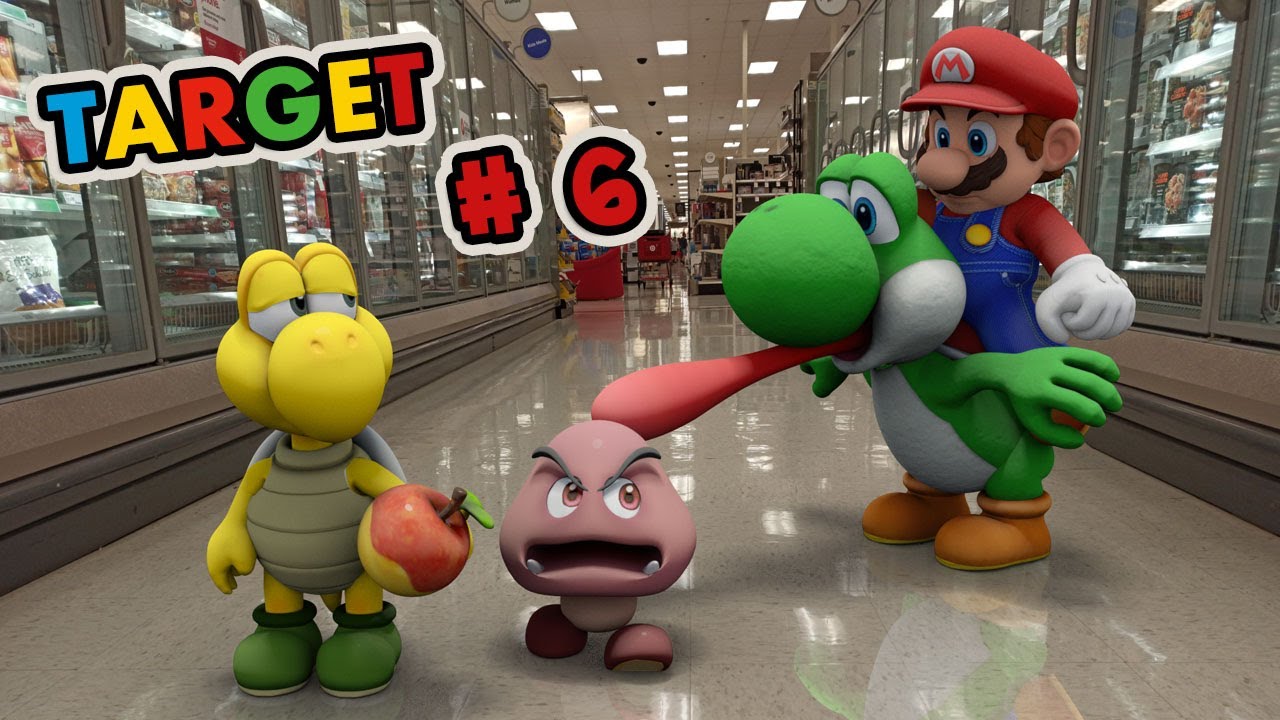 Super Mario Goes To Target (Part 6) - YouTube