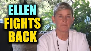 Ellen DeGeneres Fights Back! - Tearful Apology to Staff, Fires Producers - Ellen