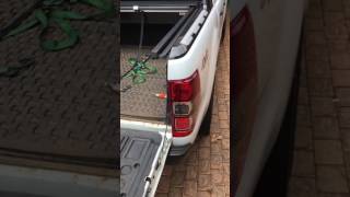 How to Replace a tail light bulb  on a 2012 - 2015 ford ranger