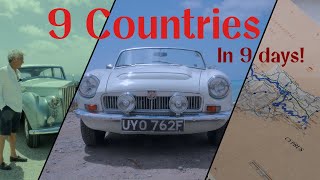 Crossing Europe in my MGC Roadster! (2500 miles!)