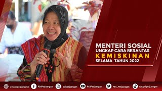 Mensos Tri Rismaharini Ungkap strategi Berantas Kemiskinan