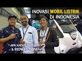 Fitra Eri & Ridwan Hanif di Pameran Mobil Listrik