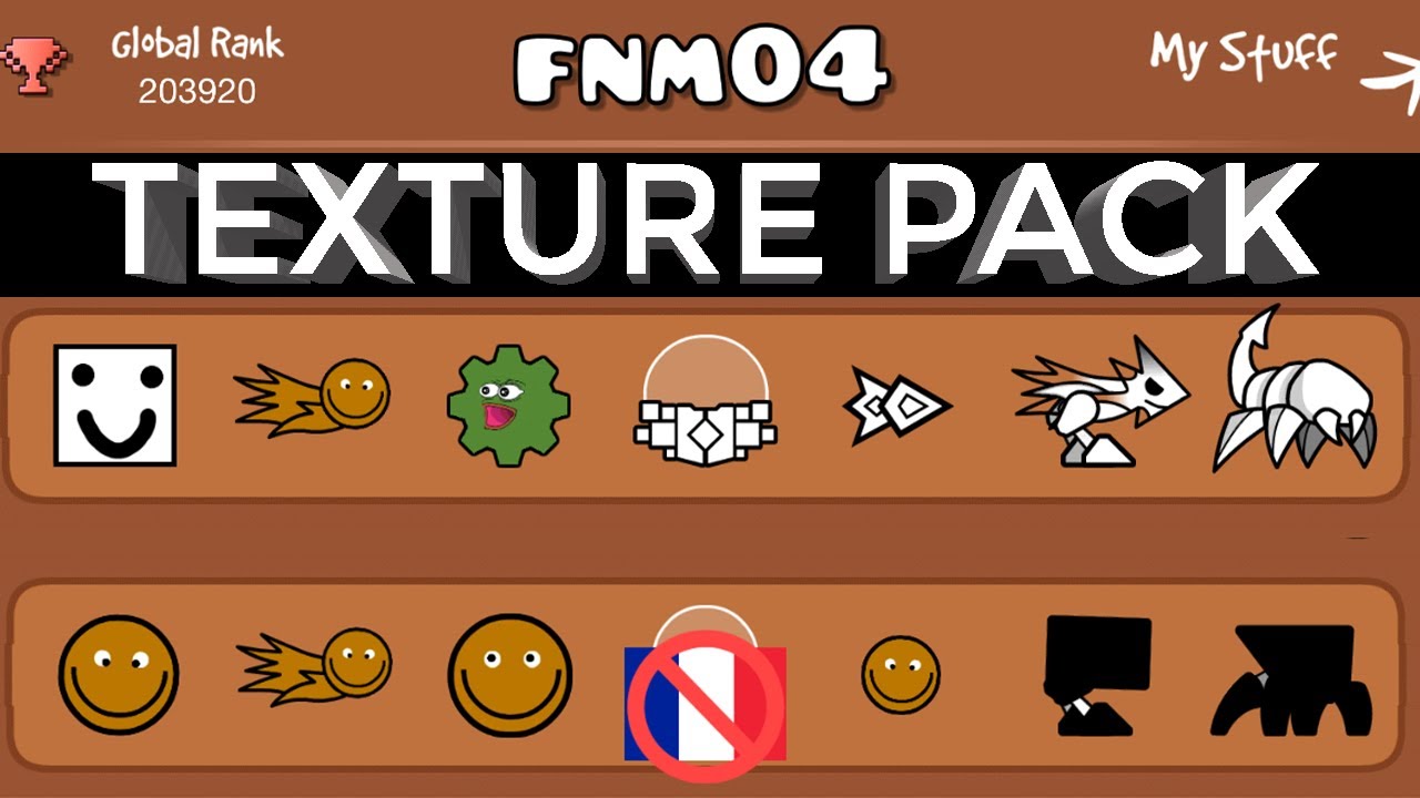Texture Pack In Geometry Dash Dinoopl