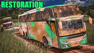 RUSTY To LUXURY Bus Transformation in Euro Truck Simulator 2