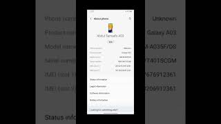 #samsung #galaxy #a03  Finally got #Android 13 #oneui 5.0 update #android #samsunggalaxy
