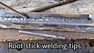 Secrets of expert a skilled stick welder || Amazing root welding Tricks | iron stick welder