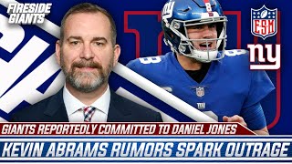 Giants reportedly committed to Daniel Jones | Kevin Abrams rumors spark outrage