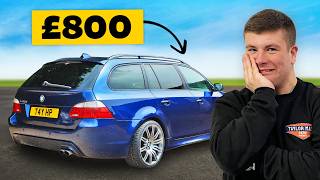 I Bought A Super High Spec BMW For £800!
