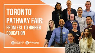 Toronto Pathway Fair: Jump from english course to higher education