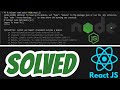 Warning to load an es module set type module in the package.json SOLVED Node JS React
