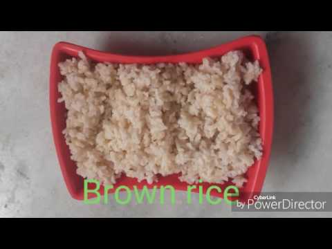 Brown rice || Diabetic recipes in Telugu Brown rice || Diabetic recipes in Telugu