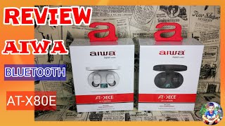 รีวิวหูฟัง aiwa AT-X80E : เสียงดี เล็ก คุ้ม.. (แกะกล่องหูฟังไร้สาย ไอว่า คุ้มมั้ยที่จะซื้อ )