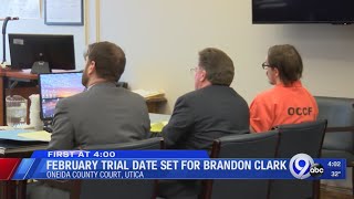 Brandon Clark’s trial date set for February