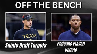 OTB | New Orleans Pelicans News | Saints Draft Update | LSU Transfer Portal Targets