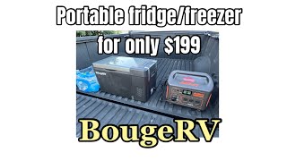 $199 portable fridge/freezer by BougeRv - unboxing