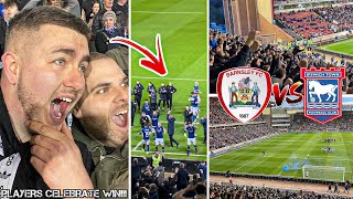 BARNSLEY VS IPSWICH TOWN | 0-3 | 5,000 TOWN FANS BOUNCE IN AWAY END AS PROMOTION NEARLY SEALED!!!