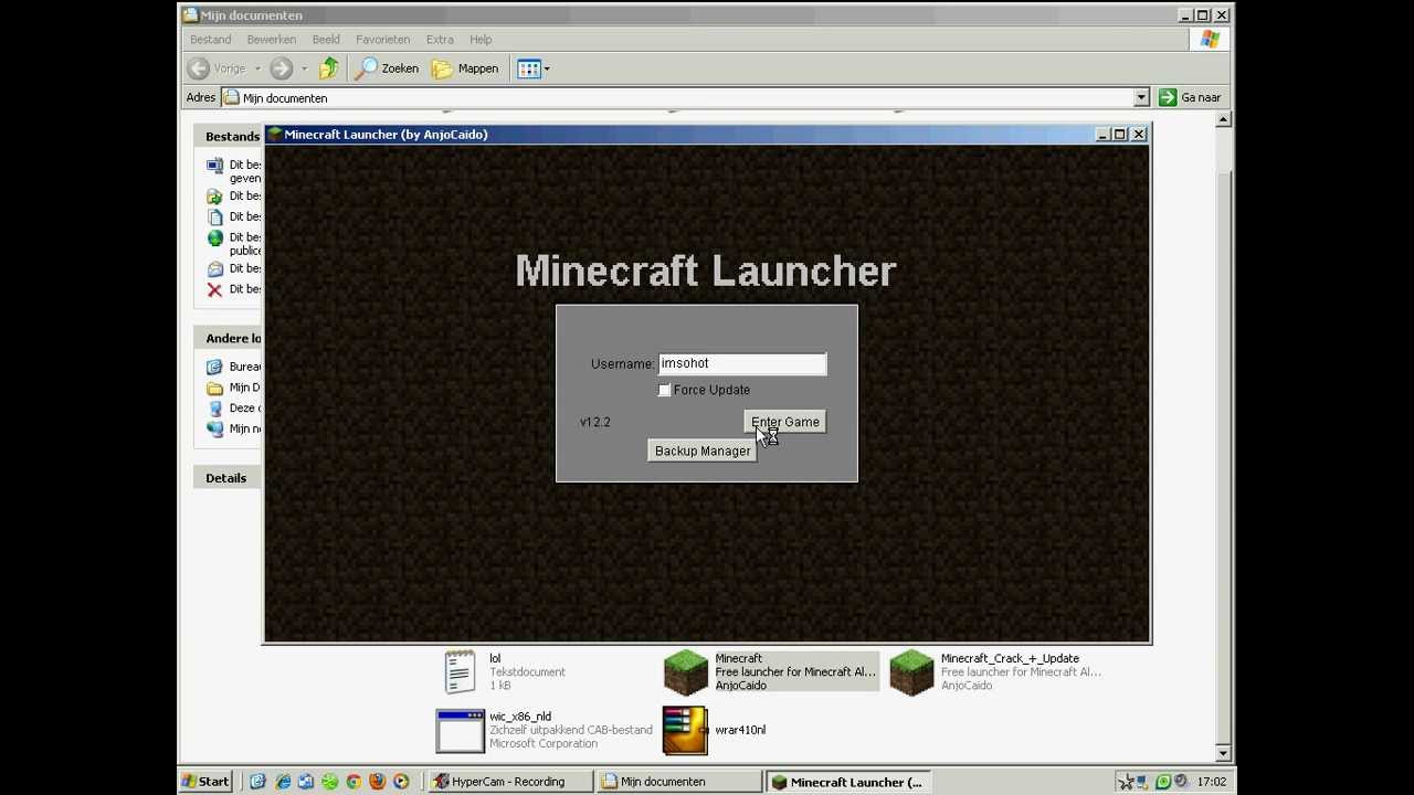 My Minecraft Keeps Crashing/windowsxp - YouTube