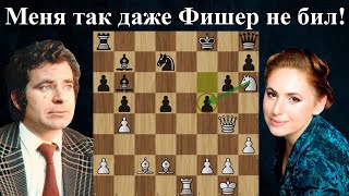 Юдит Полгар побеждает Бориса Спасского! Хогевен 1998. Шахматы