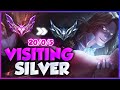 What happens when a MASTER visits SILVER I Master Vladimir vs Silver ELO I How to play Vladimir