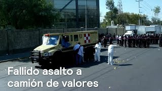 Asaltan camión de valores y matan a los custodios en la CDMX - En Punto con Denise Maerker