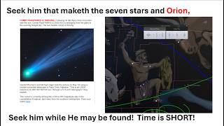 Comet C/2025 R3 prophetic role in Orion-Babylon's demise is at hand