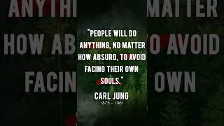 Carl Jung's Quotes about Soul 🤍 #quotes #philosophy #viral #life #shorts #motivation
