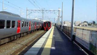 813系鹿児島本線普通鳥栖行(新宮中央到着) Series 813 Kagoshima Line Local for Tosu Arriving at Shingu-Chuo