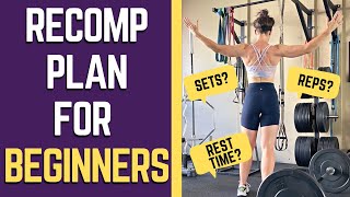 BODY RECOMPOSITION Workout Plan | Sets, Reps, & Rest Time Explained