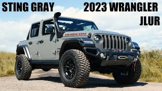 2023 Jeep Wrangler in Sting Gray - Custom Jeep