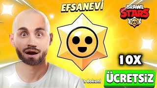 HERKESE ÜCRETSİZ 🎁10X ÜCRETSİZ EFSANEVİ STAR DROP VE DAHA FAZLASI🤯! BRAWL STARS