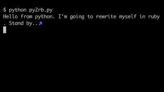 Converting Python to Ruby with OpenAI Codex