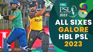 All Sixes Galore | HBL PSL 2023 | #SabSitarayHumaray | MI2L