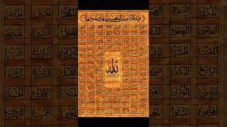 99 Names of Allah Subhana Wa Ta'ala